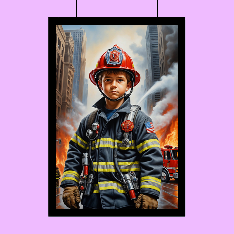 Fire Extinguisher Boy